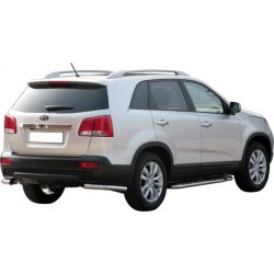 PROTECTION ANGLES DE PARE-CHOC INOX Ø 63 KIA SORENTO 2009- accessoire 4X4 MARINA