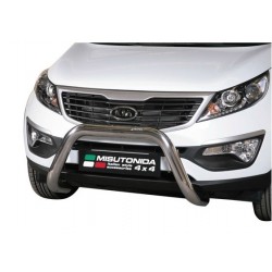 SUPER BAR INOX 76 KIA SPORTAGE 2010- CE accessoire 4X4 MARINA