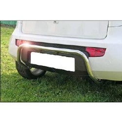 TUBE PROTECTION ARRIERE INOX POLI Ø 82 KIA SOUL - accessoires 4X4 MISUTONIDA