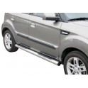 TUBES MARCHE PIEDS INOX Ø 76 KIA SOUL - accessoires 4X4 MISUTONIDA