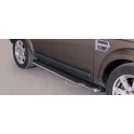 Marche pieds INOX 50 LAND ROVER DISCOVERY 4 2012- accessoires 4X4 MISUTONIDA
