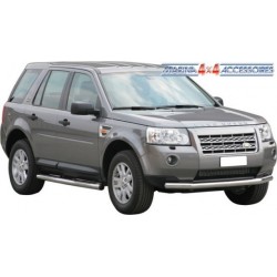 PARE CHOC AVANT Ø 76 INOX LANDROVER FREELANDER 2 2008- accessoire 4X4 MARINA