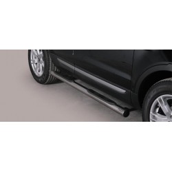 TUBES MARCHE PIEDS INOX 76 RANGE ROVER EVOQUE 2012- accessoires 4X4 MISUTONIDA