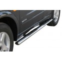 TUBES MARCHE PIEDS OVALE INOX DESIGN LANDROVER DISCOVERY 3 2005- accessoire 4X4 MARINA