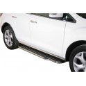 Marche pieds INOX 50 MAZDA CX7 2010- - accessoires 4X4 MISUTONIDA