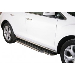 Marche pieds INOX 50 MAZDA CX7 2010- - accessoires 4X4 MISUTONIDA