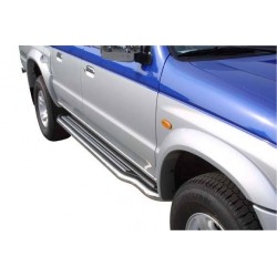 Marche pieds INOX Ø50 MAZDA B2500 DBLE CAB 1999- 2006