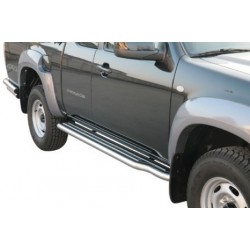 Marche pieds INOX Ø50 MAZDA BT50 2007- XTRA CAB accessoire 4X4 MARINA