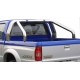 ROLL BAR INOX TRI TUBE Ø 76 MAZDA B2500 (fixation bord benne) 1999- 2006