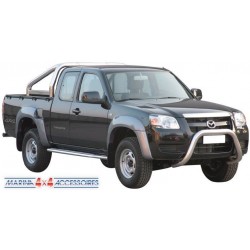 SUPER BAR INOX Ø 76 MAZDA BT50 2007- CE accessoire 4X4 MARINA