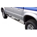 TUBES MARCHE PIEDS INOX Ø 76 MAZDA BT 50 2007- DOUBLE CAB - accessoires 4X4 MISUTONIDA