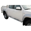 TUBES MARCHE PIEDS OVALE INOX DESIGN MAZDA BT50 DOUBLE CAB 2009- accessoire 4X4 MARINA