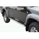 TUBES MARCHE PIEDS OVALE INOX Ø 76 MAZDA BT50 2007- DOUBLE CAB accessoire 4X4 MARINA