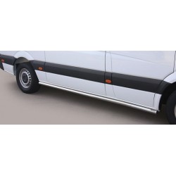 TUBES BAS DE CAISSE INOX 63 MERCEDES SPRINTER 2013- accessoires 4x4 MISUTONIDA