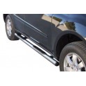 TUBES MARCHE PIEDS INOX Ø 76 MERCEDES ML 2006- - accessoires 4X4 MISUTONIDA