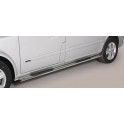 TUBES MARCHE PIEDS OVALE INOX MERCEDES VIANO 2010- accessoires 4x4 MISUTONIDA