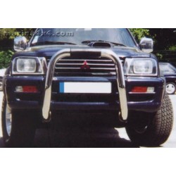 BIG BAR INOX Ø 76 MITSUBISHI PAJERO 2.5 TDI 1991- 1996