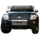 GRILLE CHROME FEUX AVANT MITSUBISHI PAJERO 2007- - accessoires 4X4 MISUTONIDA