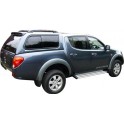 HARD TOP CARRYBOY MITSUBISHI L200 DB CAB 2010- LONGUE BENNE SS VITRES