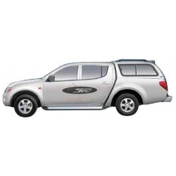Hard top CARRYBOY MITSUBISHI L200 DOUBLE CAB 2006- avec vitres - accessoires 4X4 MISUTONIDA
