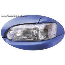 HEADLAMP GUARDS MITSUBISHI PININ ( PROTECTION PHARES PLEXI