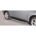 MARCHE PIEDS INOX 50 MITSUBISHI OUTLANDER 2013- accessoires 4x4 MISUTONIDA