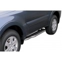 Marche pieds INOX 50 MITSUBISHI PAJERO DID 2007-  3 PORTES - accessoires 4X4 MISUTONIDA