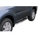 Marche pieds INOX Ø50 MITSUBISHI PAJERO DID 2007- 5 PORTES