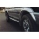 Marche pieds INOX Ø50 MITSUBISHI PAJERO SPORT -1999 accessoire 4X4 MARINA