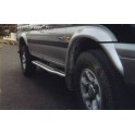 Marche pieds INOX Ø50 MITSUBISHI PAJERO SPORT -1999 accessoire 4X4 MARINA