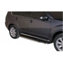 MARCHE-PIEDS INOX Ø50 MITSUBISHI OUTLANDER 2010- - accessoires 4X4 MISUTONIDA