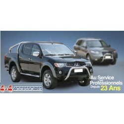 MEDIUM BAR INOX 63.5 MITSUBISHI PAJERO 2000- 2003+ - accessoires 4X4 MISUTONIDA