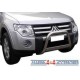 MEDIUM BAR INOX Ø 63 MITSUBISHI PAJERO DID 2007- CE - accessoires 4X4 MISUTONIDA