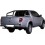 PARE CHOC ARRIERE INOX Ø 76 MITSUBISHI L200 2010- DOUBLE CAB