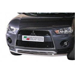 PARE CHOC AVANT Ø 76 INOX MITSUBISHI OUTLANDER 2010- - accessoires 4X4 MISUTONIDA