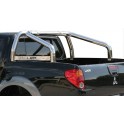 ROLL BAR INOX DOUBLE TUBE Ø 76 MITSUBISHI L200 2006- AV MARQUAGE CLUB6CAB