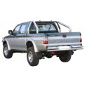 ROLL BAR INOX DOUBLE TUBE Ø 76MITSUBISHI L200 1997- 2005- AV MARQUAGE DOUBLE CAB