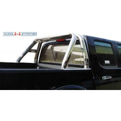 ROLL BAR INOX DOUBLE TUBE OVALE MITSUBISHI L200 1997- 2006 - accessoires 4x4