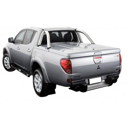 TONNEAU COVER EGR ABS MITSUBISHI L200 2006- DC NON PEINT- ROLLBAR INOX