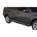 TUBES MARCHE PIEDS OVALE INOX DESIGN MITSUBISHI OUTLANDER 2010- - accessoires 4X4 MISUTONIDA