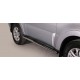 TUBES MARCHE PIEDS OVALE INOX 76 MITSUBISHI PAJERO 3P 2012- - accessoires 4X4 MISUTONIDA