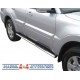 TUBES MARCHE PIEDS OVALE INOX Ø 76 MITSUBISHI PAJERO DID 2007- 5P accessoire 4X4 MARINA