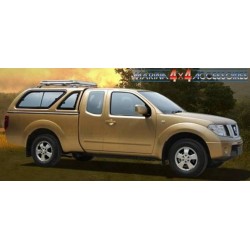 Hard top CARRYBOY NISSAN NAVARA KING CAB 2005- AVEC VITRES