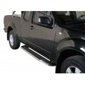 Marche pieds INOX 50 NISSAN NAVARA D40 KC 2005 - accessoires 4X4 MISUTONIDA