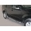 Marche pieds INOX 50 NISSAN PATHFINDER 2011- - accessoires 4X4 MISUTONIDA