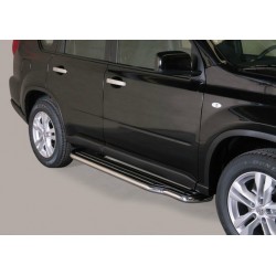 Marche pieds INOX 50 NISSAN X TRIAL 2011- - accessoires 4X4 MISUTONIDA