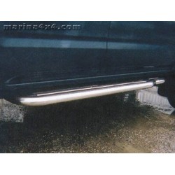 Marche pieds INOX Ø50 NISSAN NAVARA KING CAB XTRA CAB 1998- 2005