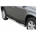 MARCHE-PIEDS INOX Ø50 NISSAN MURANO AVANT 2008- - accessoires 4X4 MISUTONIDA