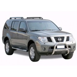 MEDIUM BAR INOX 63.5 NISSAN PATHFINDER 2005- - accessoires 4X4 MISUTONIDA