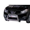 MEDIUM BAR INOX Ø 63 NISSAN QASHQAI 2010- CE - accessoires 4X4 MISUTONIDA